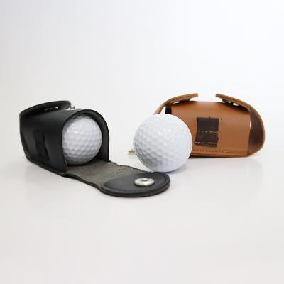 China PU  Universal Golf Ball Pouch Outdoor Activity With Tee Holder CR21-BB112901 for sale