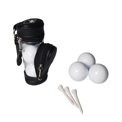 China Outdoor Golf Activity Golf Ball Pocket Bag Set With Golf Ball And Golf Tee for sale