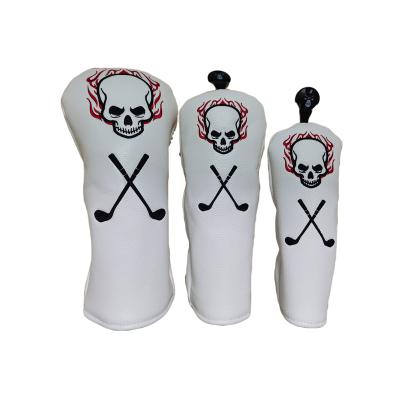 China ODM,OEM Outdoor PU Golf Head Cover Golf Activity Head Cover With Embroidery Golf Club Cover #1/3/5/group for sale