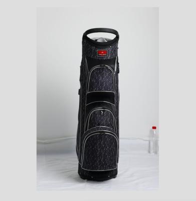 China Waterproof Polyester Golf Cart Bag Golf Stand Bag Golf Bag For Men 14 Ways Divider for sale