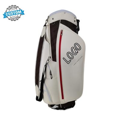 China Outdoor Sports Lightweight Golf Stand Bag Beautiful CR21-CB111702 White for sale