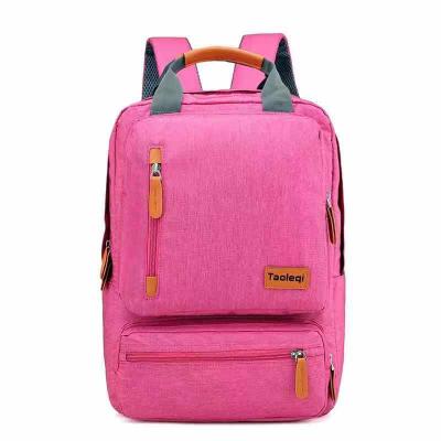 China Multifunctional new color waterproof polyester backpack schoolbag travel bag business laptop backpack for sale