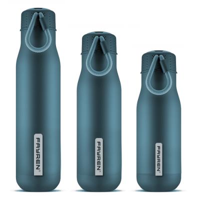 China FAYREN High Quality Custom Logo Insulated Double Wall Stainless Steel Water Bottles Keep Cold 24 Hours for sale