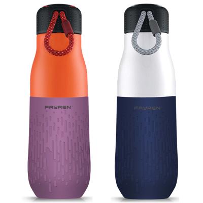 China Promotional Eco Friendly Viable Wide Mouth Thermos Free Wide Mouth Metal Stainless Steel Double Wall Leak Proof BPA Drinking Water Bottle for sale