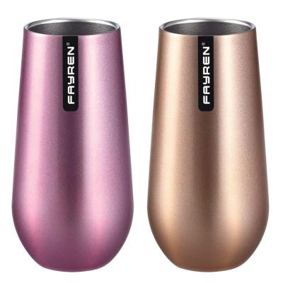 China Reusable BPA Stainless Steel Kids Coffee Tumbler Beer Viable Unbreakable Wall Free Double Mug With Silicone Lid for sale