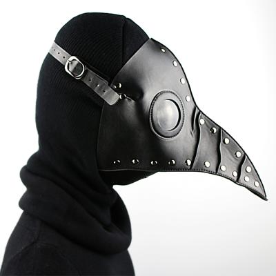 China Halloween Styles GEARDUKE Plague Doctor Bird Mask Long Plague Dr. Mask Cosplay Steampunk Halloween Costume Props Mask for sale