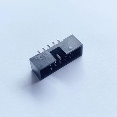 China PA6T+30% Straight DIP Box UL94V-0 Header 2.0 Pitch Dual Row 6 To 68 Pin Connector for sale