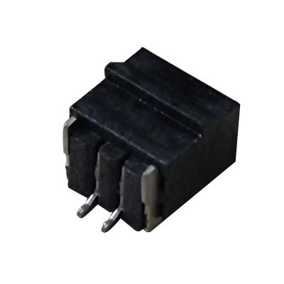 China LCP Pitch 1.00mm Wafer Wire To Board Right Angle Connector 2 To 30 PIN SMT Black Connector for sale