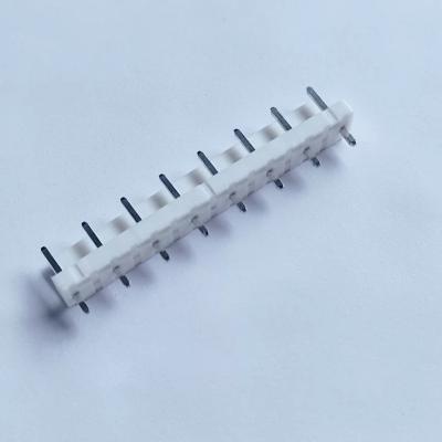 China VH3.96 Brass Wafer Pitch Straight DIP 2 To 15 White Plastic Pin Connector for sale