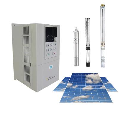 China Solar power system home dc to ac 3phase 380v Mppt solar water pump inverter vfd for sale