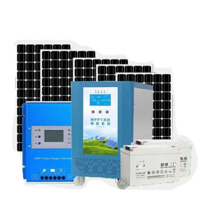 China 5kW Home Photovoltaic Off-grid Panel System Solar Power Supply Solar Energy for sale