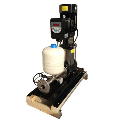 China Commercial Buildings Constant Pressure Water Supply Vertical All-in-One Machine Household Variable Frequency Pump for sale