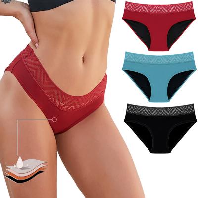 China New Arrival Reusable Menstrual Underwear Antibacterial Pant Leak Proof Women Period Absorbent Panties for sale