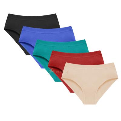 China OEM Antibacterial Plus Size 4 Layers Bamboo Panties Women Menstrual Period Underwear Pants for sale