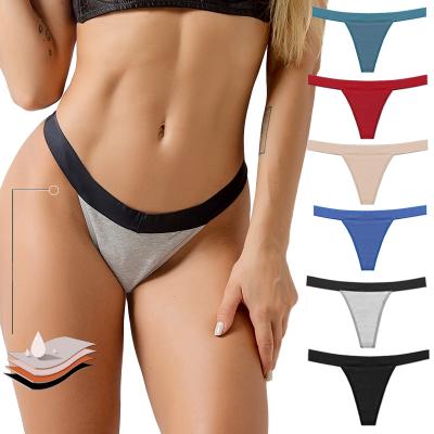 China High Antibacterial Absorb Menstrual Panties Girls Period Underwear Bamboo Waterproof Brief Thong for sale