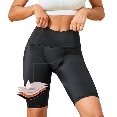 China AIRTAMAY QUICK DRY Women 4 Layers Waterproof Shorts Fitness Pants For Body Training Workout Period Sports Professional Personal Shorts for sale