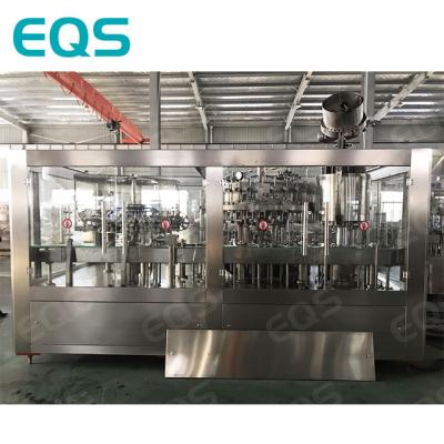 China Automatic Complete Food Production Line PET Plastic 3 in 1carbonated Gas Beverage Filling Machine for sale