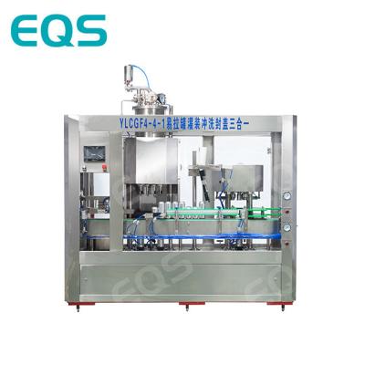 China Automatic Food Craft Beer Aluminum Beer Can Filling and Sealing Machine Canning Equipment for sale