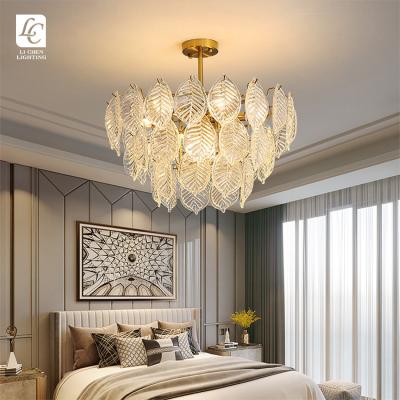 China Modern Residential Modern Dining Room Glass Luxury Chandelier Decoration Style Pendant Lamp for sale