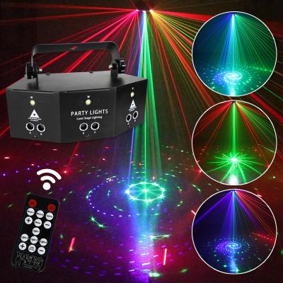 China YSH 9 eyes laser strobe stage light LED Decoration Party Lights projector dj light for disco ktv for sale