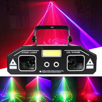 China YSH dj disco laser light projector dmx rgb color strobe beam dance lighting led party lights stage equipment for floor club for sale