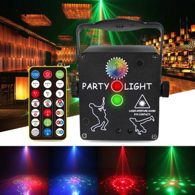 China YSH Hot Sale mini 3 hole DJ Disco Strobe laser Light music voice control LED Stage Lighting effects for nigh club bar weeding for sale