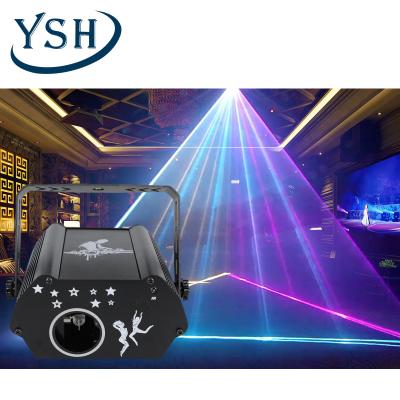 China NEW Mini Animation laser lights Full Color Projector Effect LED DJ Party light Voice control Party lamp for Night Club Bar for sale