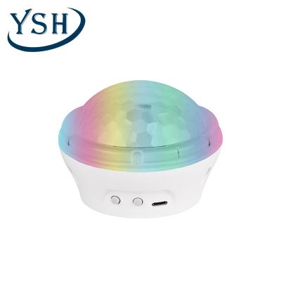 China YSH Illusion starry LED Night Light 4 colors Table Lamp Novel Colorful LED Night Light Gift USB cable night light projector for sale