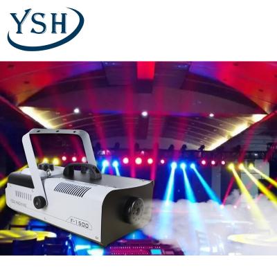 China Hot Wedding Stage Fog Machine 1500w DJ Disco Fogger Machine Remote Control Smoke Fog Machine for Night Club wholesale Price for sale