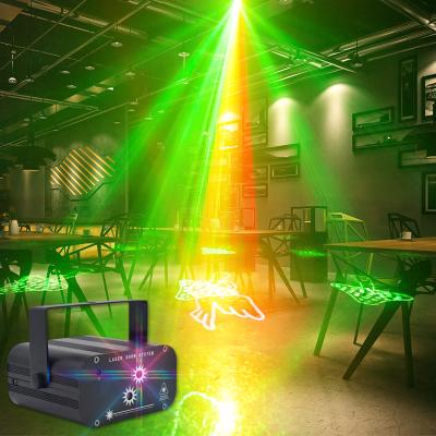 China Wholesale Price 2 Hole 48 Patterns LED Laser Light dj lamp stage light decoration projector for party KTV disco for sale