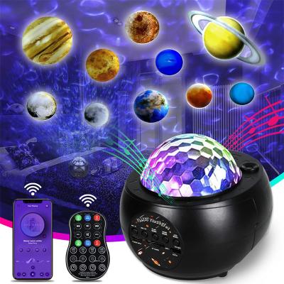 China YSH LED night light 10 planet Projectors Voice control star sky table lamp fairy lights bedroom game lamp kid party gift home for sale