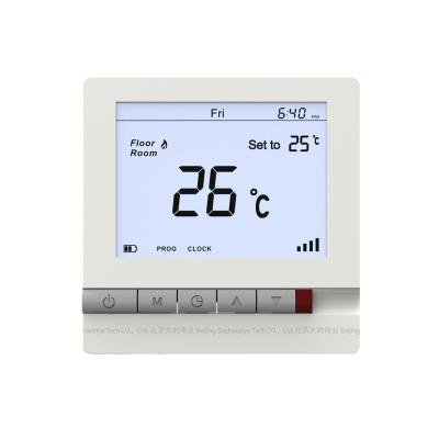 China Modern ABS Plastic Enclosure Housing For Indoor Wall Mounted Temperature Controller Enclosure for sale