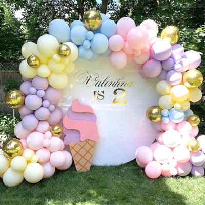 China 2020 New Year Balloon Garland Kit Balloon Arch Garland For Wedding Birthday Party Decorations for sale