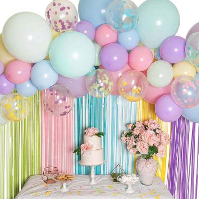 China Pastel Balloon Garland Kit Macaron Balloon Arch New Year's Kit for Parties Small and Large Balloons for sale