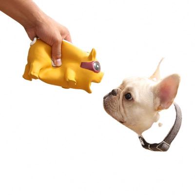 China 2021 New Interactive Pet Products Durable Durable Pig Toy Chewing Squeaky Pet Dog Squeaky Toys for sale