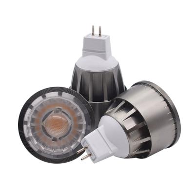 China Warm White LED Cob Spotlight GU10 3/5/7/10W Dimmable Gu10 PC 120 Beam Angle for sale