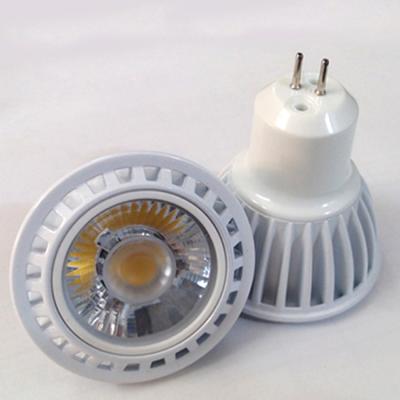 중국 GU10 Dimmable LED Cob Spotlight With Lens AC85~265V 3/5/7W For Home Office 판매용