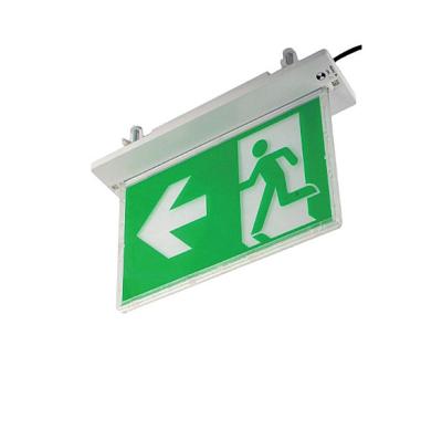 China SAA Certified 3W Embedded Fire Safety Exit Emergency Light à venda