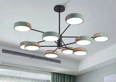 中国 Chandelier 10heads*200mm light color: green; Light source power :10 heads + three colors 販売のため