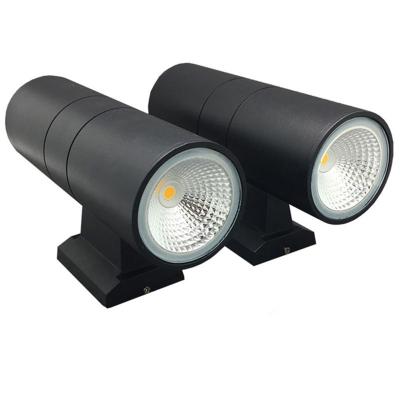 中国 Modern Style Double Sides COB Led Wall Light 2-Head Cylinder Light for Interior/External Decoration 販売のため