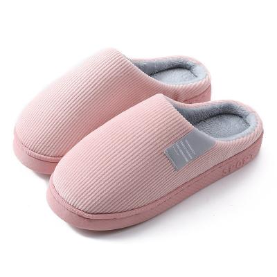 China Cheap Anti-smell Cotton Housewife Sales Anti-odor Cotton Slippers Warm Winter Cotton Anti-skid Slippers for sale