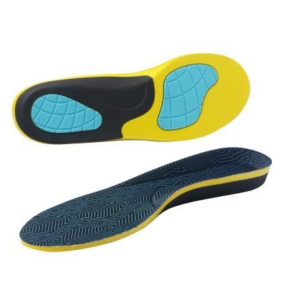 China Eco-friendly pain relief orthotic insoles sport insoles pu tpu gel sports running insoles for sale