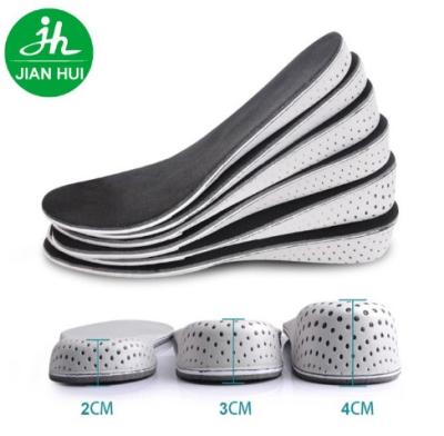 China Breathable EVA Insoles Hole Cloth Size EVA Memory Foam Shoes Material Increase Insoles for sale