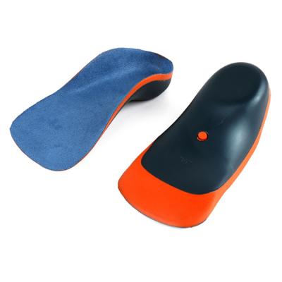 China Arch Support EVA Insoles Orthopedic Insoles of Kids Foot Arch Support Sweat Leg Breathable XO Type Corrector for sale