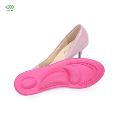 China Comfortable PVC 3D High Heel Shoes Foam Sponge Skin Massage Foam Insoles Comfortable Insoles For Women for sale