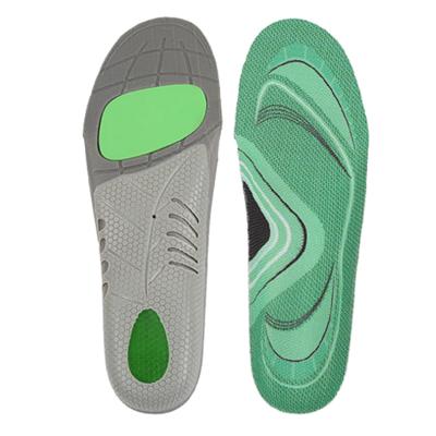 China Eco-Friendly Flat Feet Eva Sports Arch To Support Orthotic Shoe Insoles Effect Absorption Plantar Fascilitis Insoles for sale