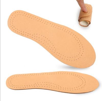 China Supper soft light supper soft leather insole for kids, latex foam sheepskin children leather insoles for sale