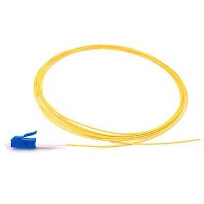 China FTTH Pigtail SC SM Single Mode 0.9mm FTTH Simplex Fiber Optic Pigtail 1\1.5meters LC UPC PVC/LSZH for sale