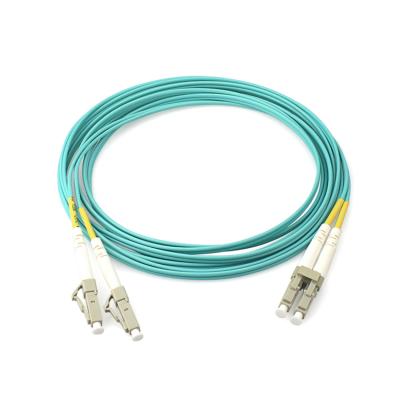 China FTTH 3m Om3 LC-LC Patchcord Multimode Duplex LC Patchcord Customized Length Connector Pigtail for sale