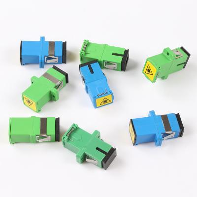 China Foreign trade fiber coupler SC-SC conversion communication networking/telecom models to join single mode flannel optical solder adapter for sale